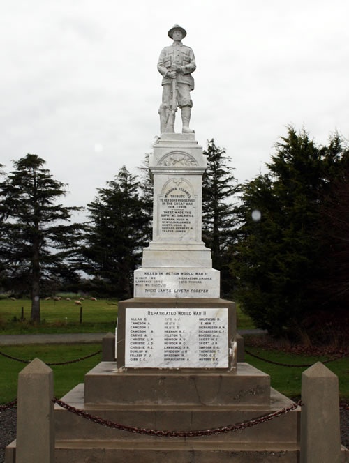 Mataura Island war memorial