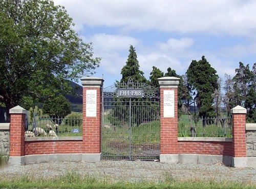 Milburn war memorial