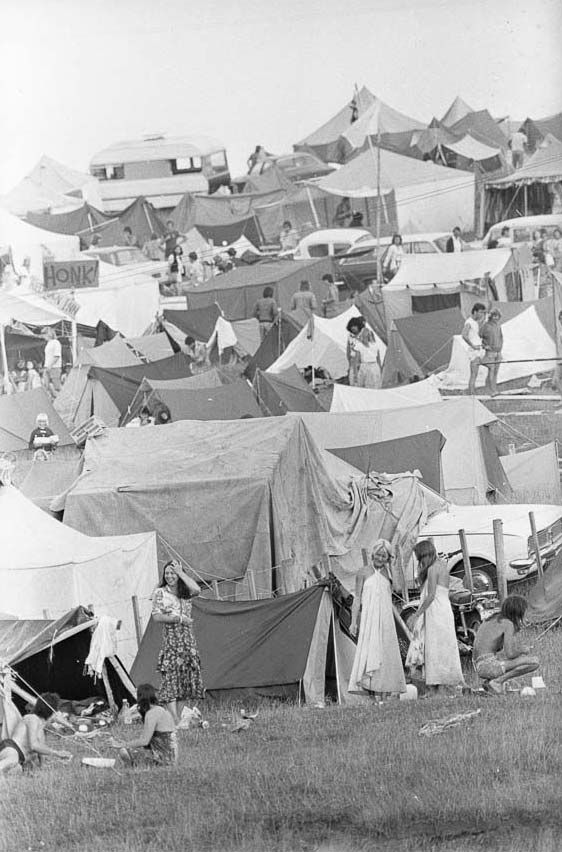 Tents at the 1979 Nambassa festival