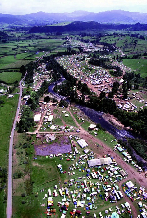 Nambassa at Waitawheta Valley in 1981