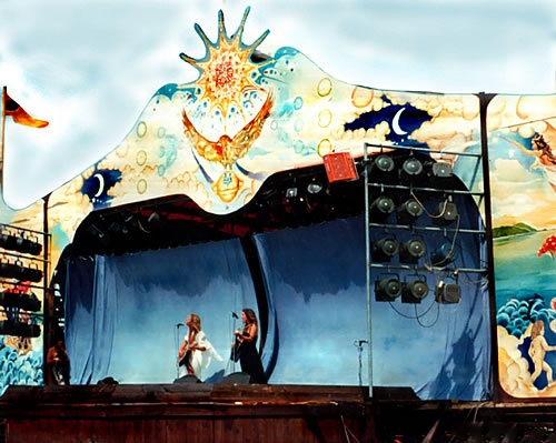 Main stage at the 1979 Nambassa festival