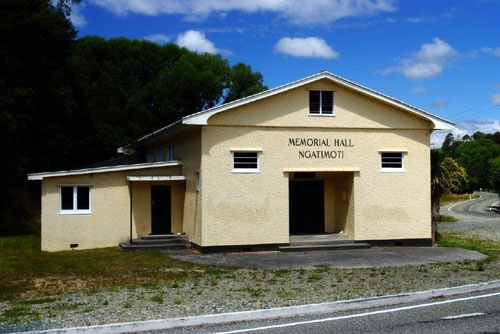 Ngatimoti war memorial hall
