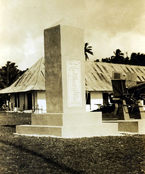Niue First World War memorial