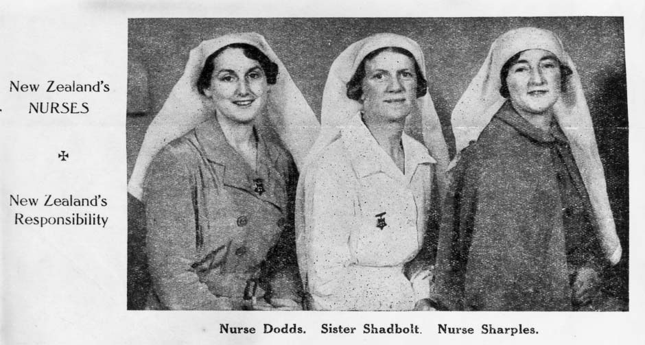 NZ Spanish Civil War nurses