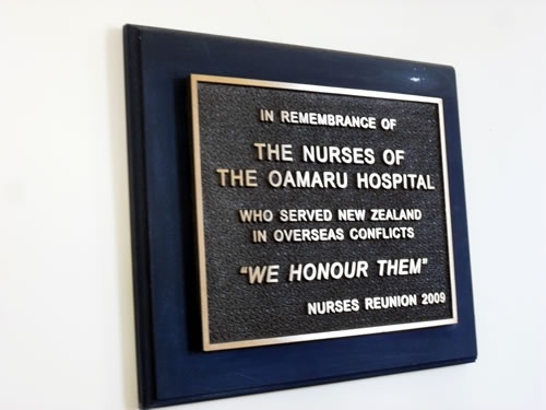 Oamaru Hospital nurses war memorial