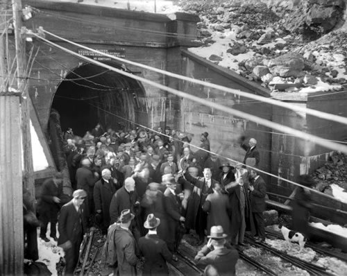 Ōtira tunnel opening
