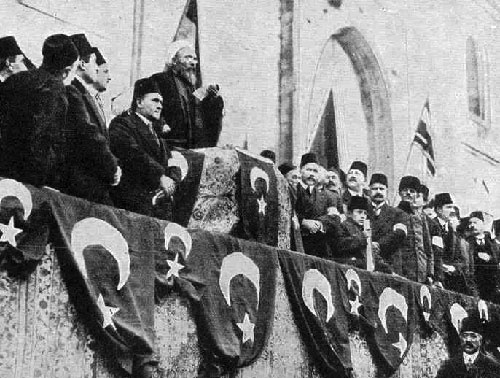 Ottoman Empire declares war