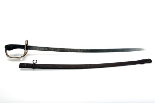 Ottoman Army sword and scabbard