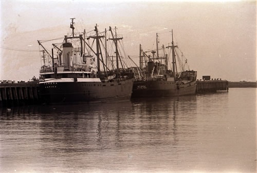 Coastal traders at Oamaru, 1960s