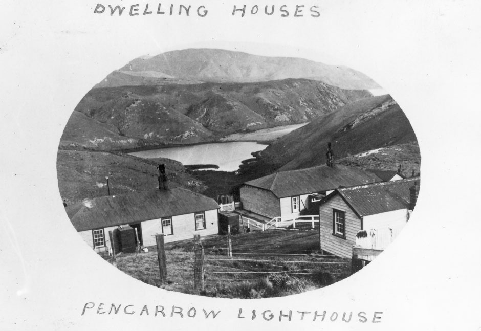 Houses near Pencarrow Lighthouse