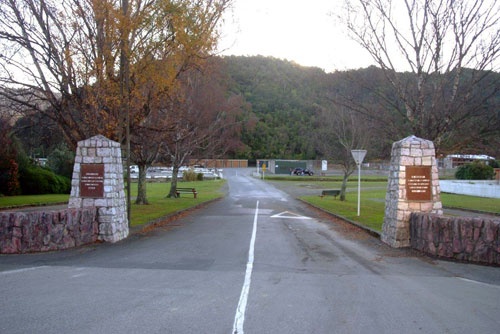 Picton Marina war memorial gates