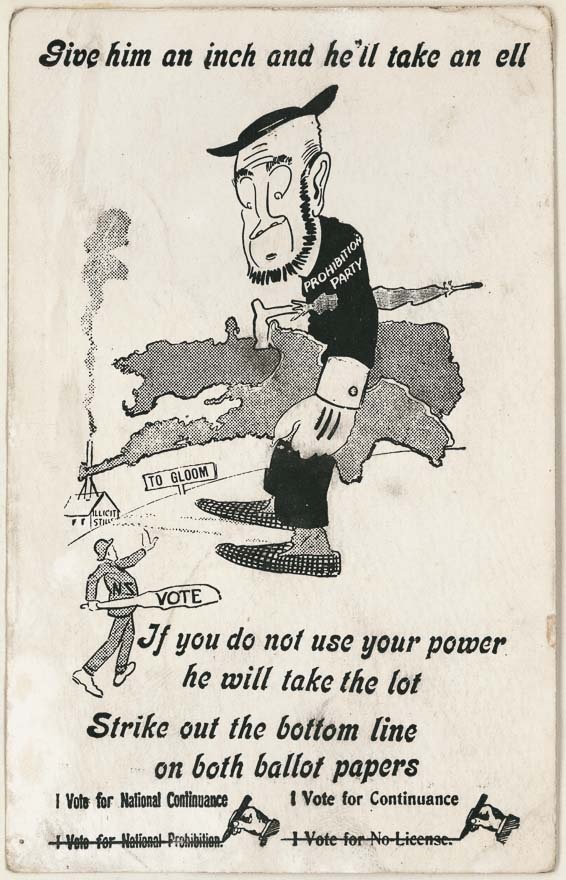 Anti-prohibition postcard