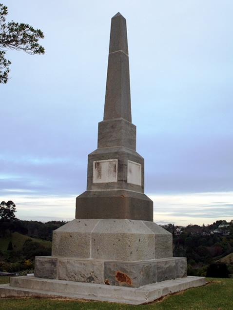 Pukearuhe NZ Wars memorial