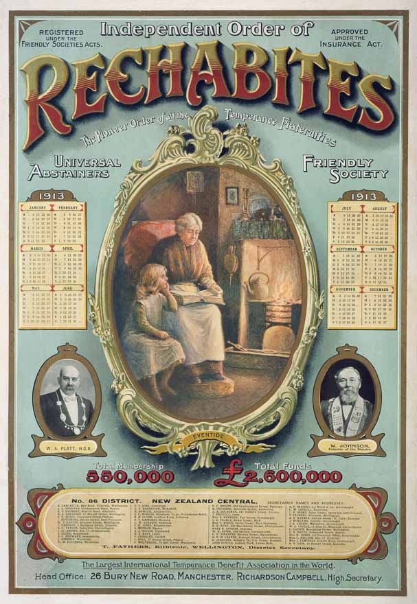 Rechabites poster from 1913