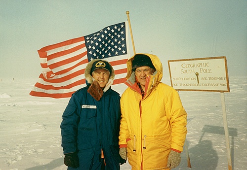 Sir Paul Reeves in Antarctica, 1986