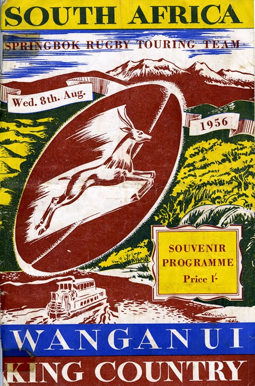 South Africa vs Wanganui King Country programme
