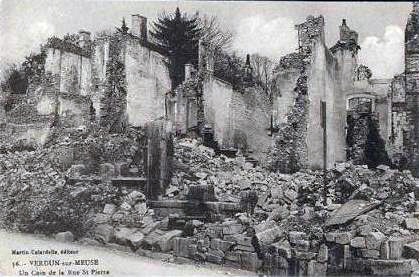 The ruins of Verdun, 1916