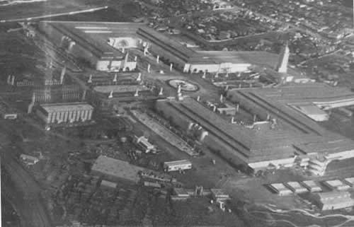 Aerial view of Centennial Exhibition