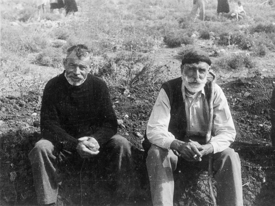 Cretan shepherds after the war