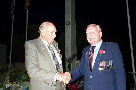 New Zealand veterans visit Crete, 2001