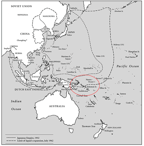 Map of Pacific Theatre