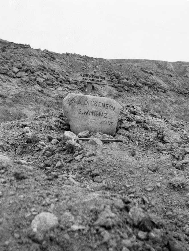 Gravestone at Gallipoli