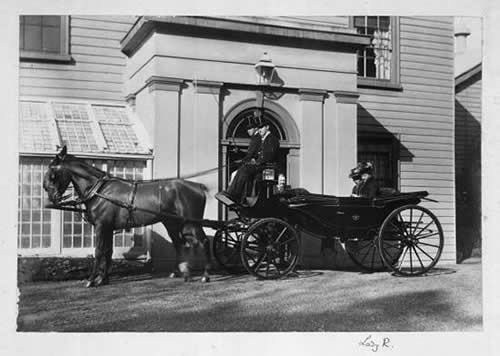 Carriage at Auckland Government House