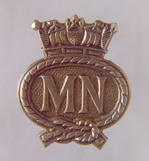 Merchant Navy WW2 identification badge