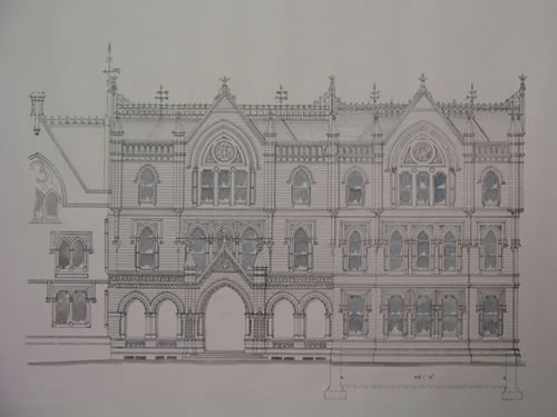 Thomas Turnbull's design for the Parliamentary Library