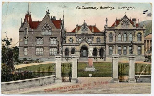 Parliament postcard, 1907