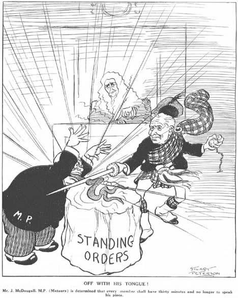 Parliamentary cartoon, 1929
