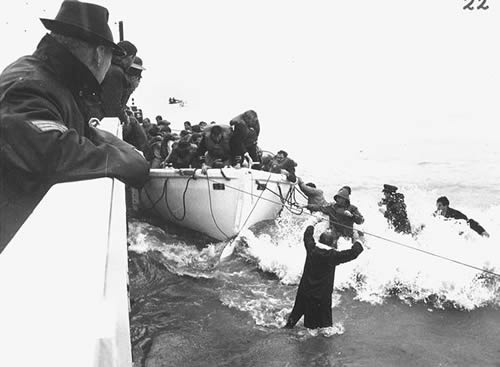 Lifeboat at <em>Wahine</em> disaster