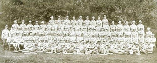 Sixth Contingent group photo, 1901