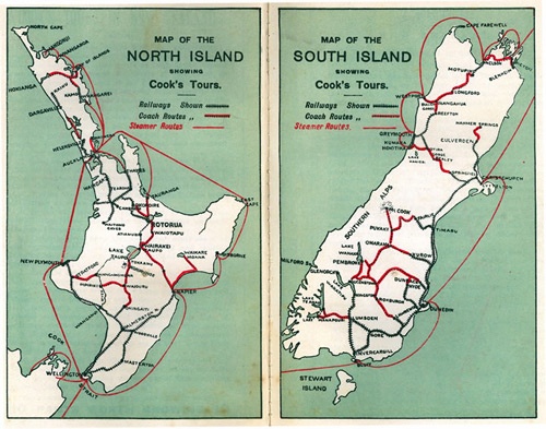 Tourist routes in 1902