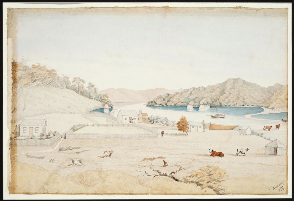 Bravo Island settlement, 1879