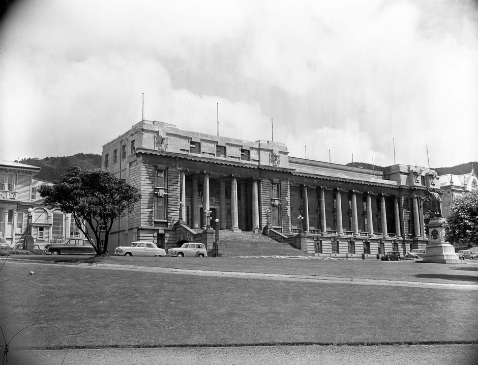 Parliament buildings, 1955