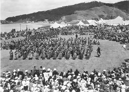 Ngapuhi performance at Waitangi, 1934