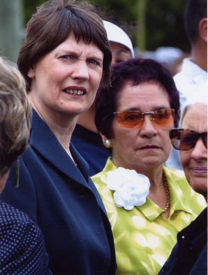 Prime Minister Helen Clark at Waitangi