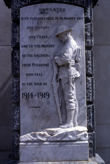 Pukekohe First World War memorial