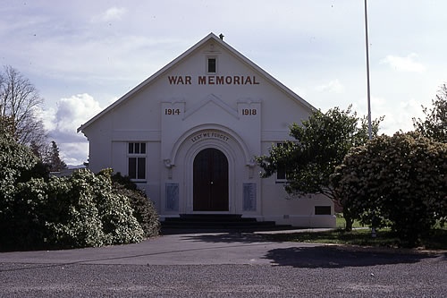 Mt Somers war memorial hall