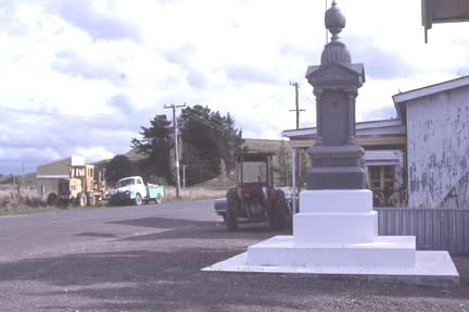 Makotuku First World War memorial 