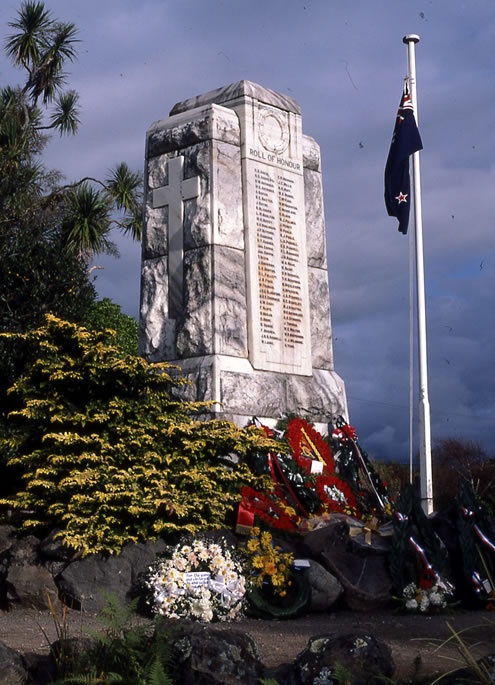 Levin war memorial 