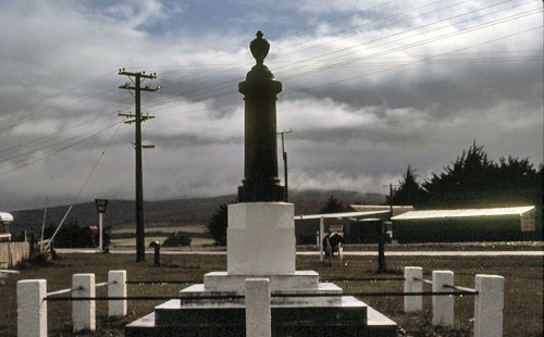 Colac Bay war memorial