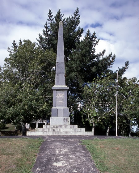 Morrinsville First World War war memorial 