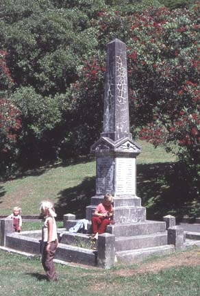 Aro Valley war memorial 