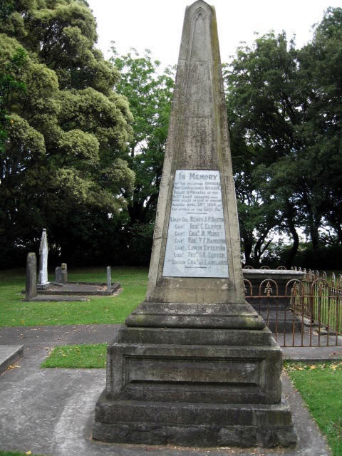 Tauranga 43rd Regiment NZ Wars memorial