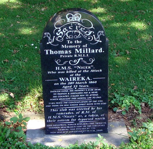 Thomas Millard grave