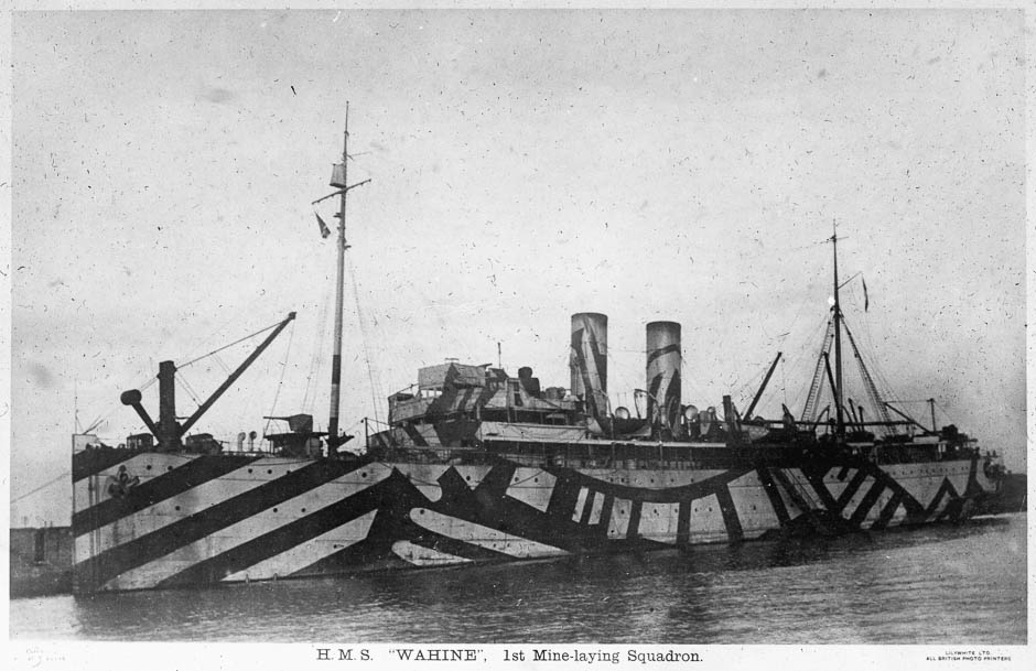 HMS <em>Wahine</em> during the First World War