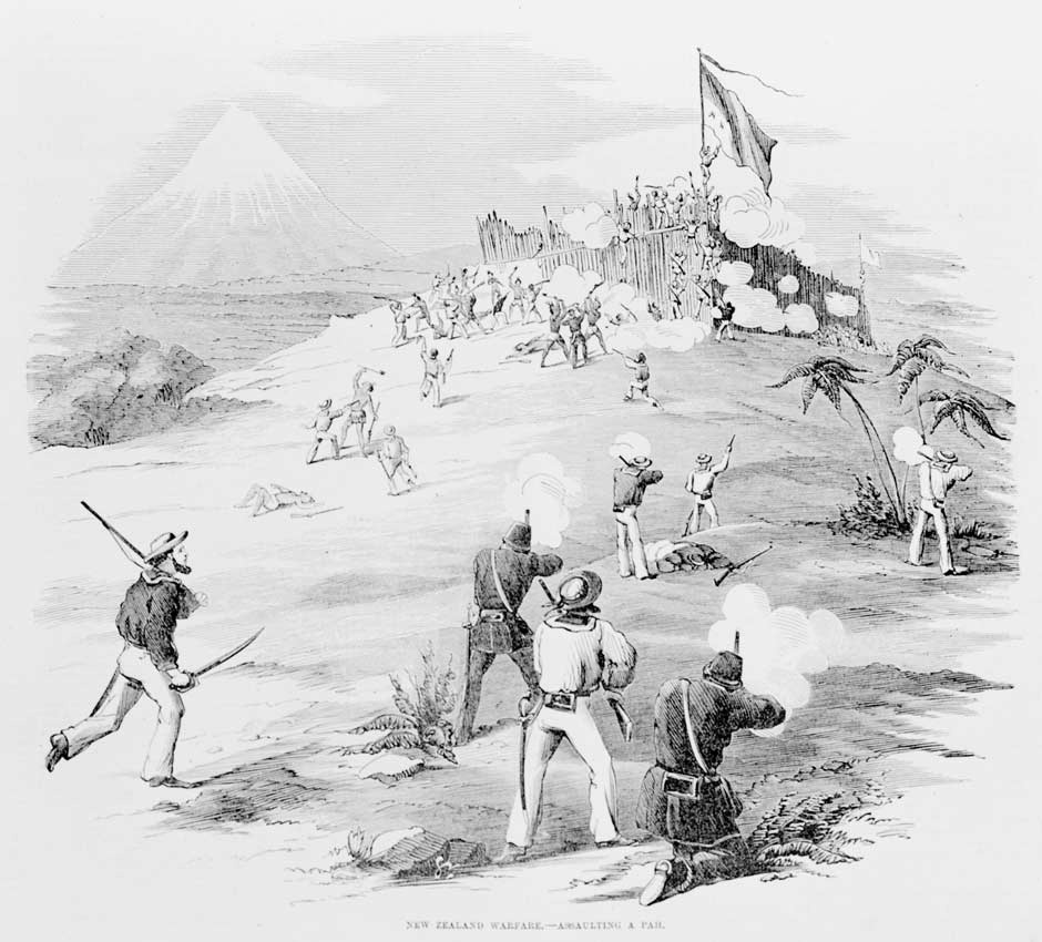 Sketch of battle of Waireka