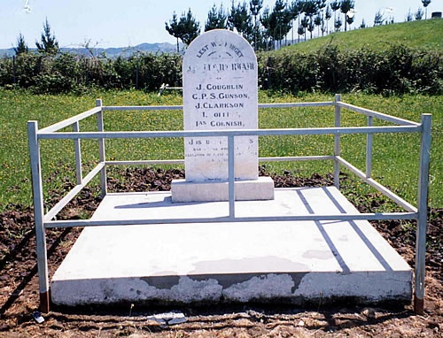 Whatawhata cemetery NZ Wars memorial
